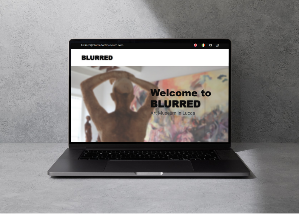 Sito Web Blurred Esempio 2
